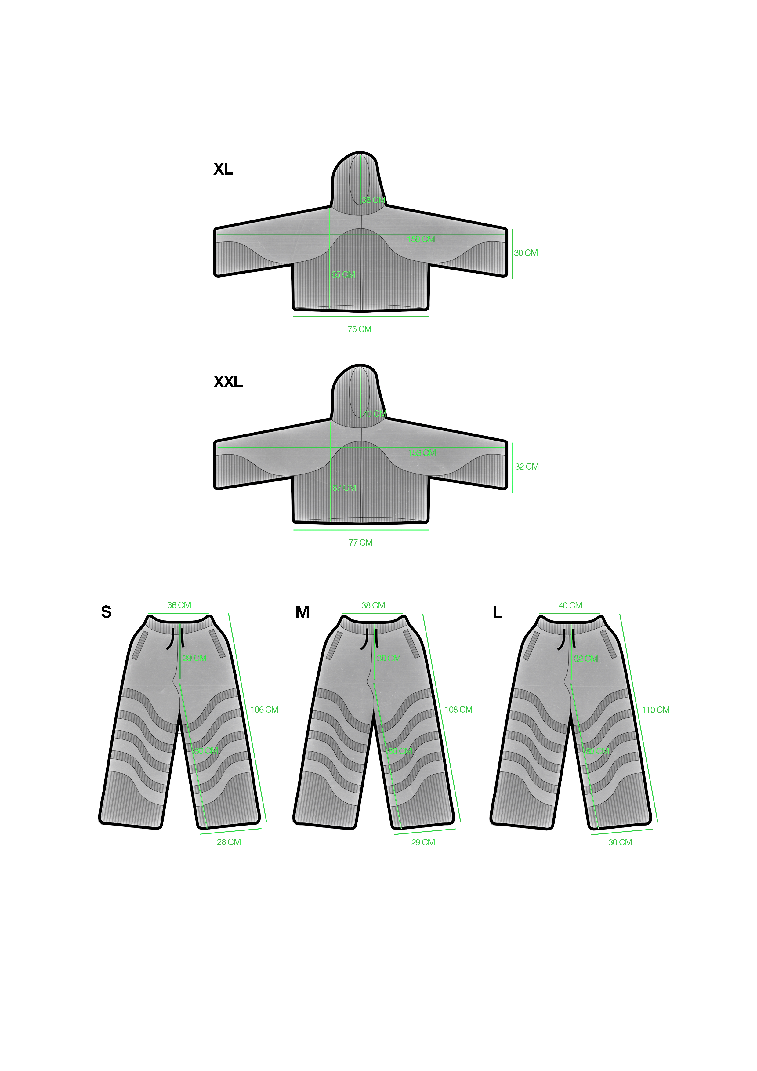 Knit Pants - Black