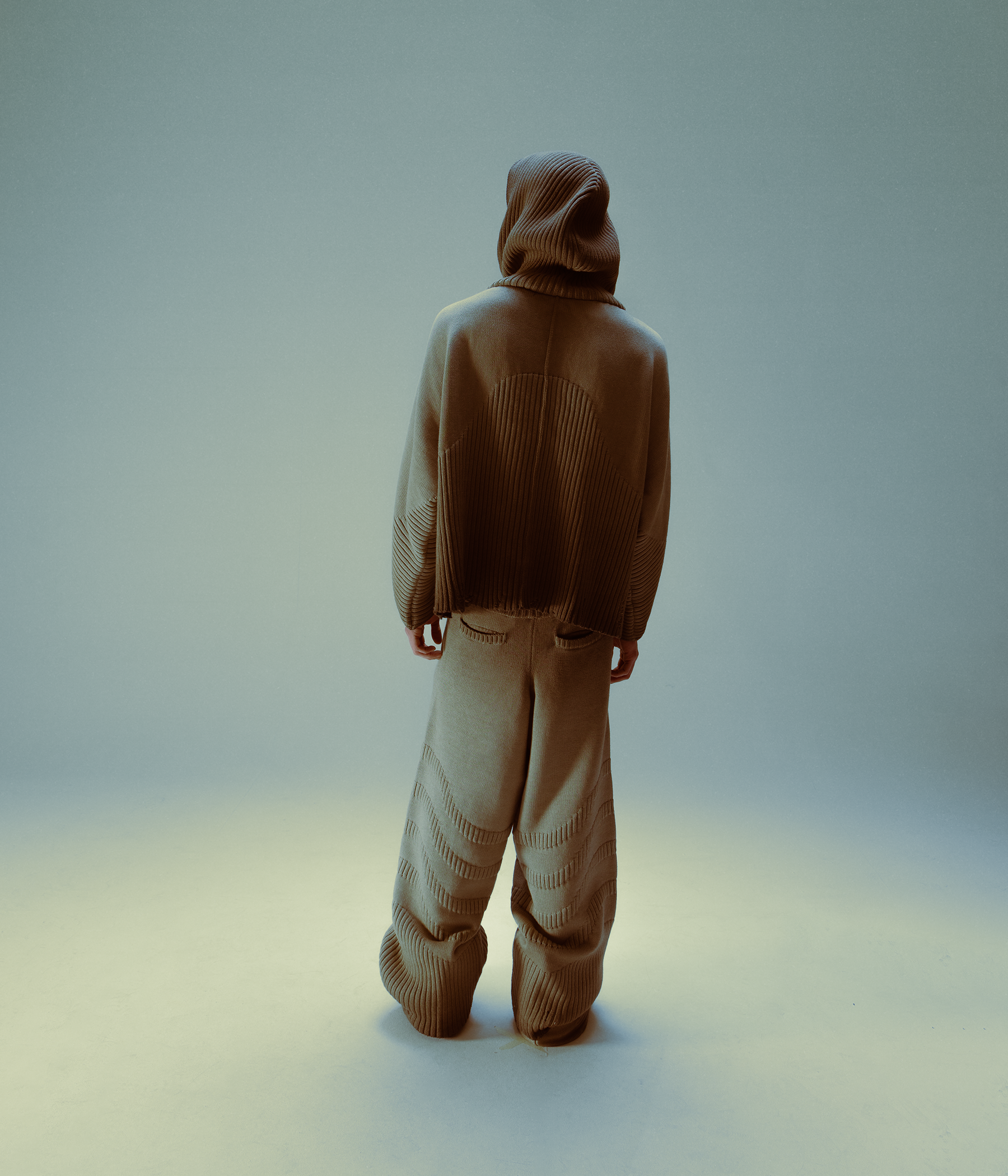 Knit Pants - Brown