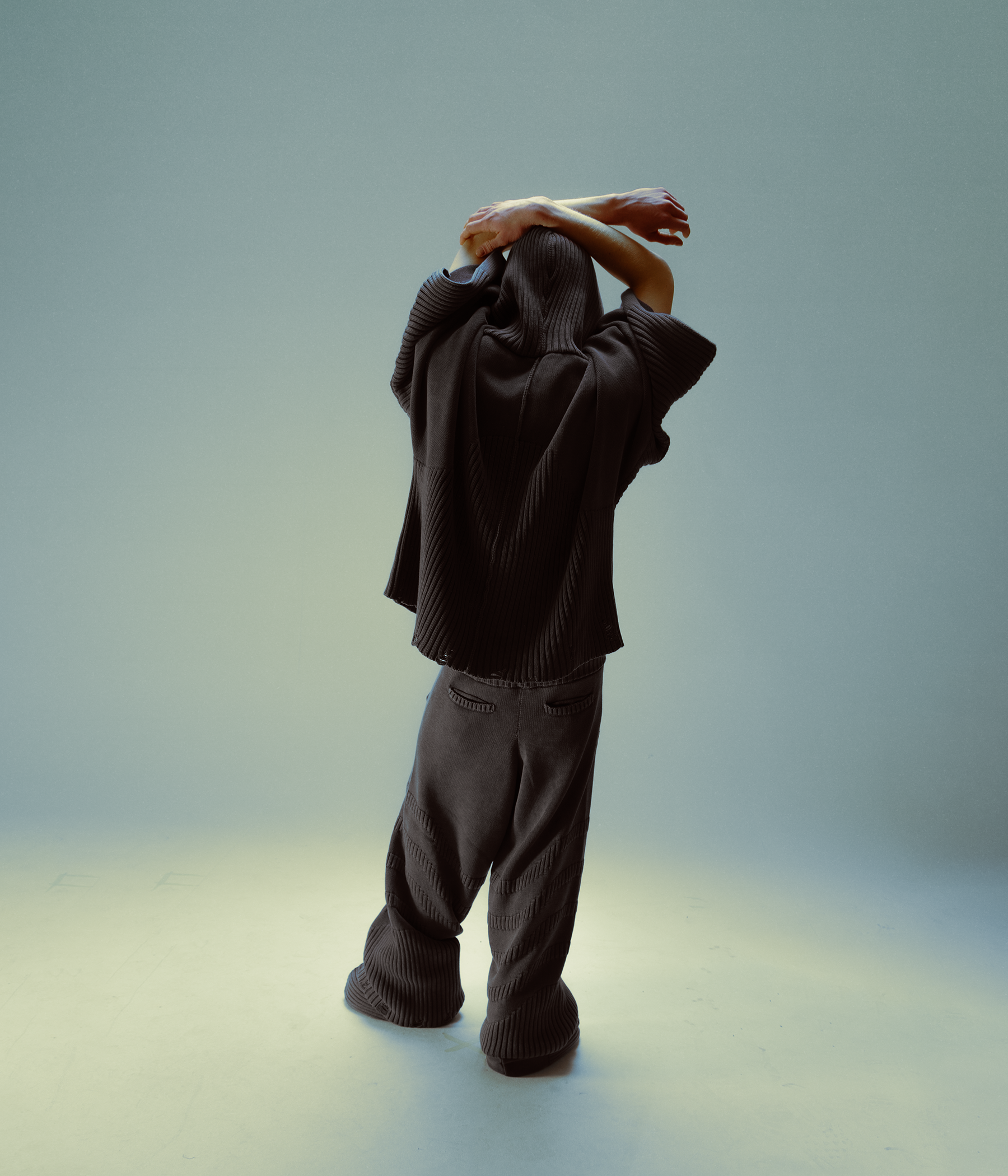 Knit Pants - Brown
