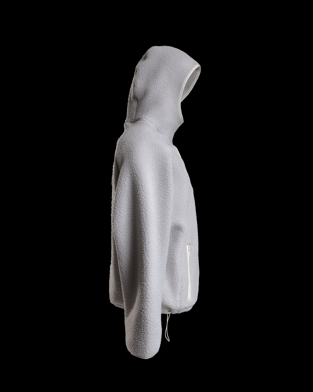 Fleece Hoodie - Grey