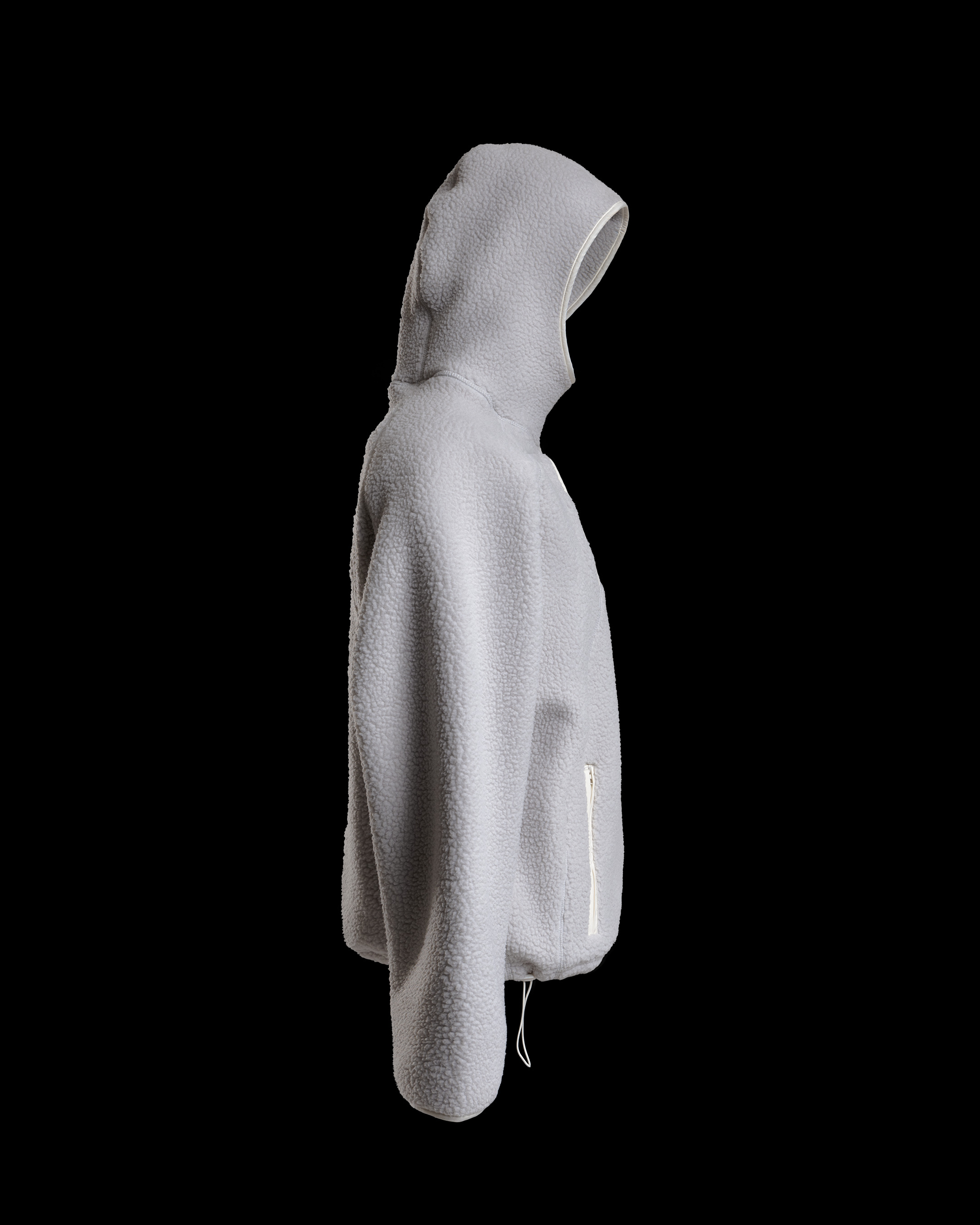 Fleece Hoodie - Grey
