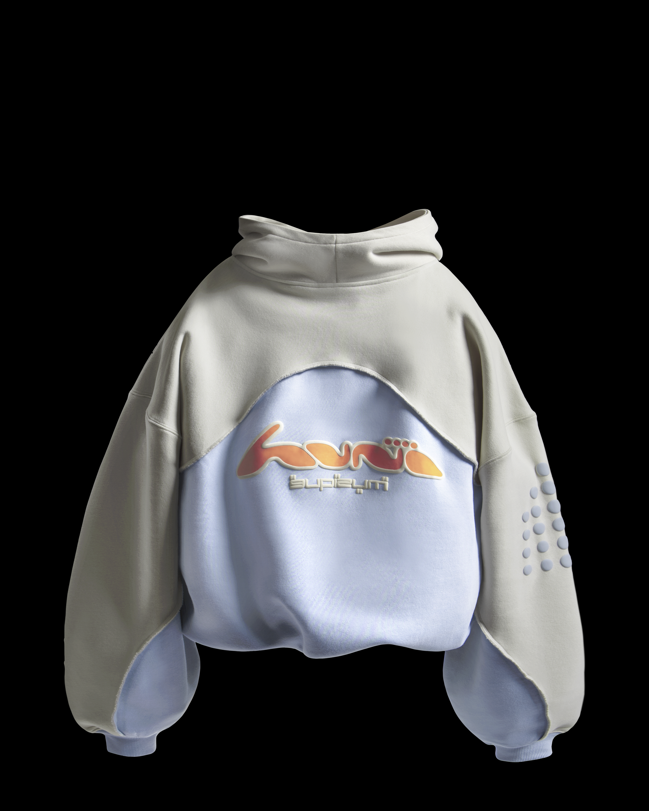 Huni Hoodie - Baby Blue
