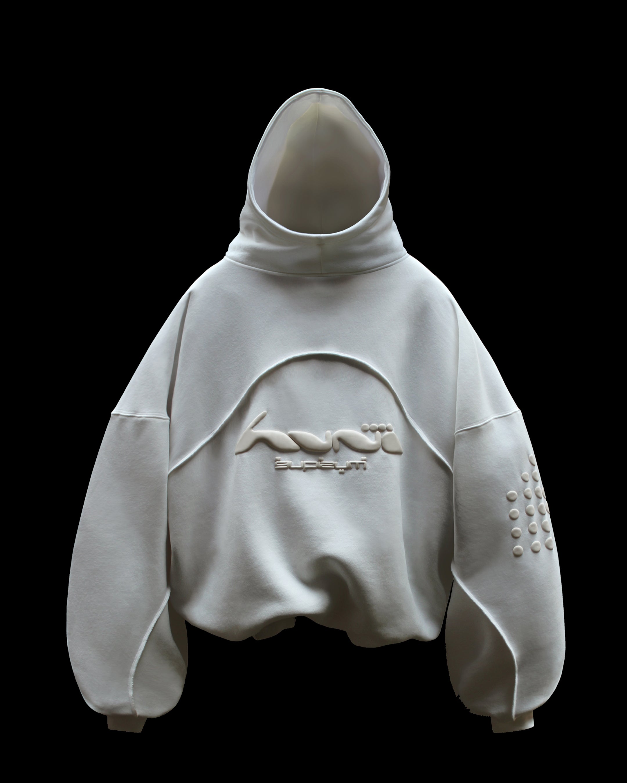 Huni Hoodie - White
