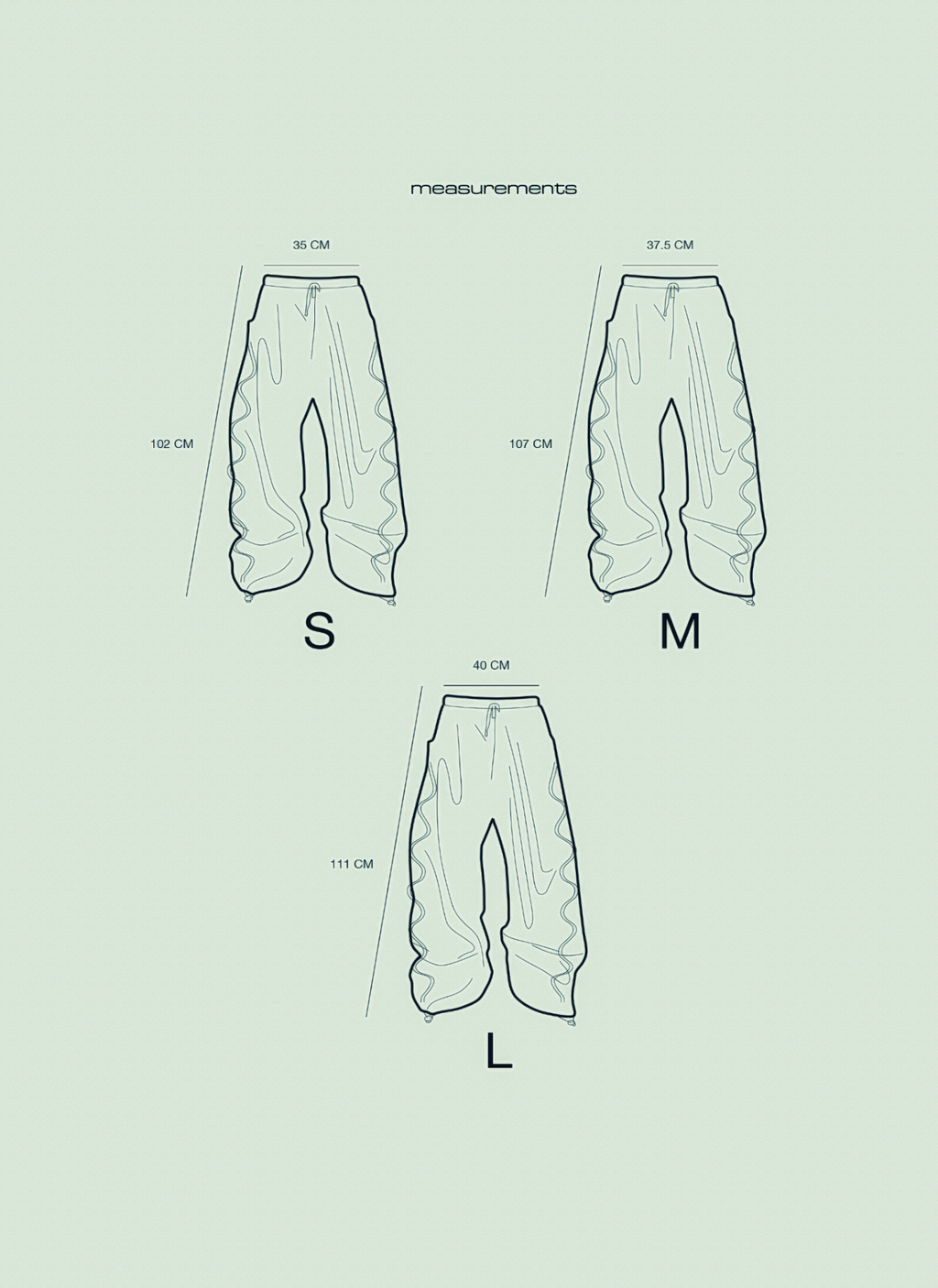 Huni Sweatpants - White
