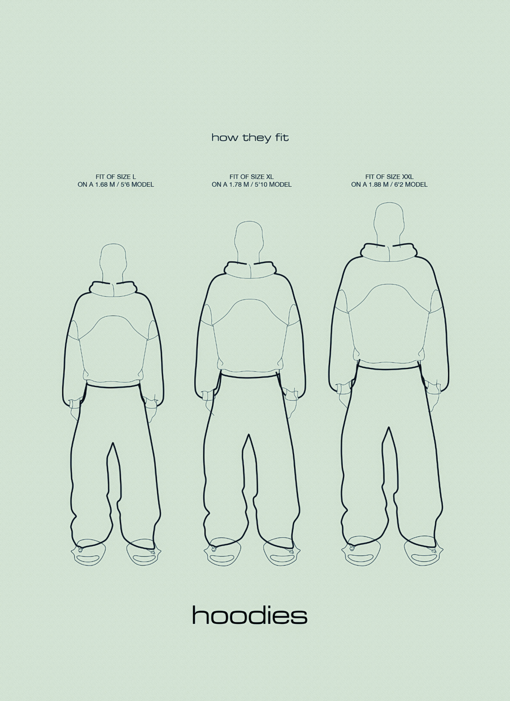 Huni Hoodie - Baby Blue