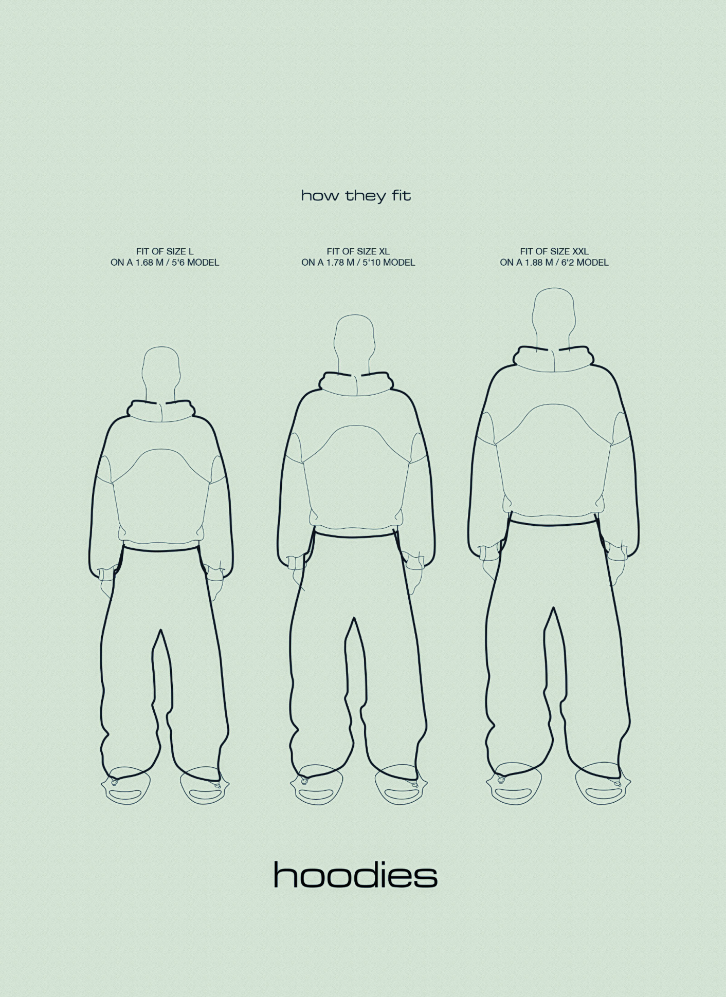 Huni Hoodie - Baby Blue