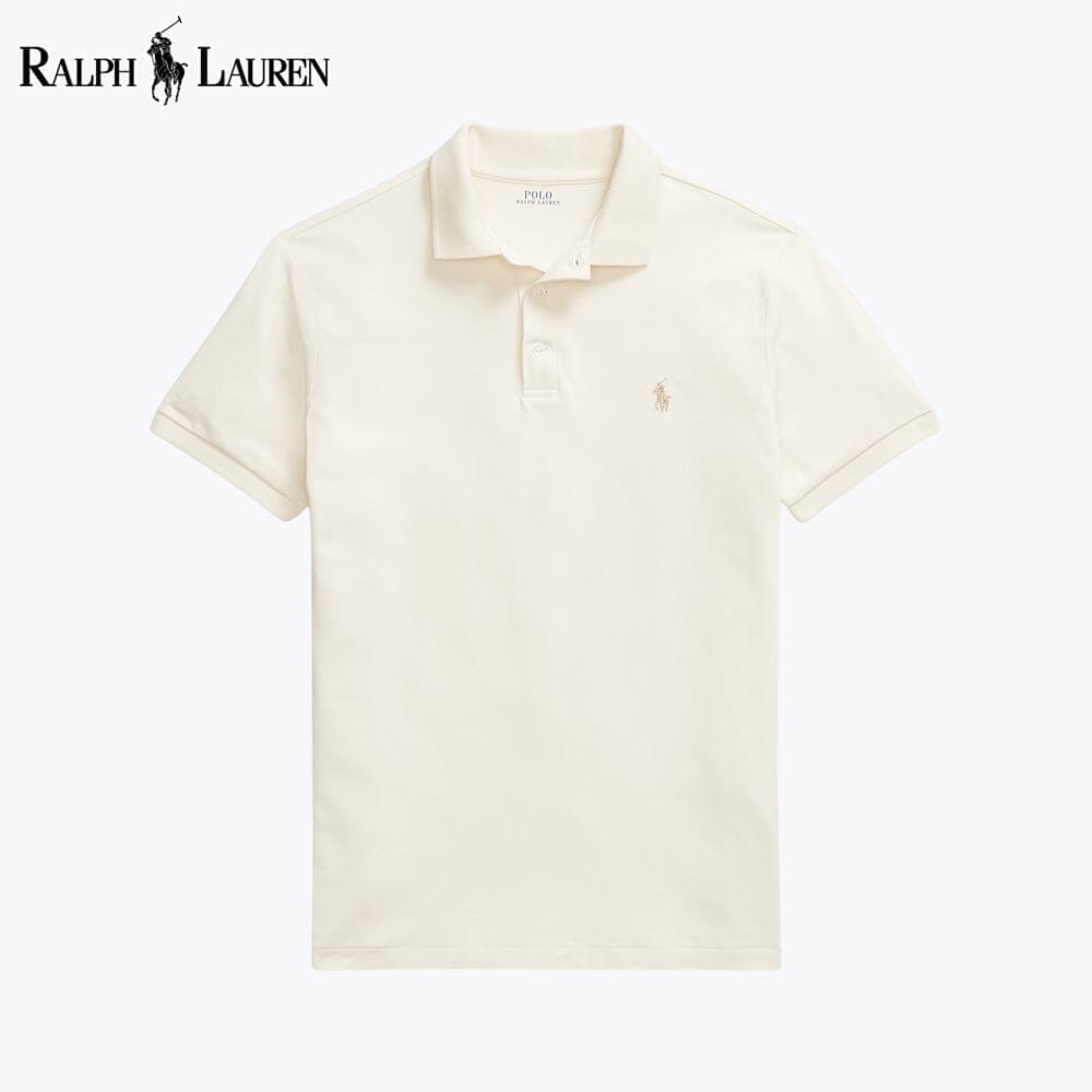 Ralph Lauren Custom Slim Fit Stretch-Mesh-Polohemd