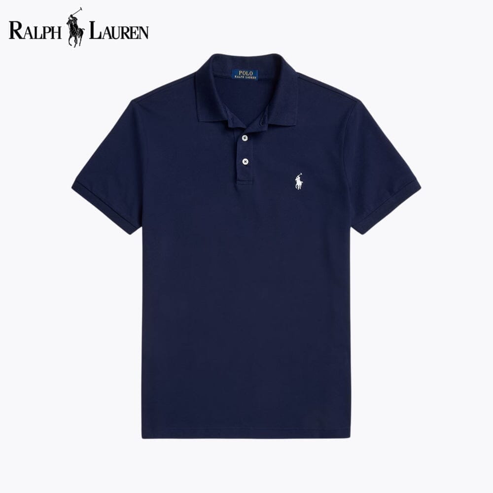 Ralph Lauren Custom Slim Fit Stretch-Mesh-Polohemd