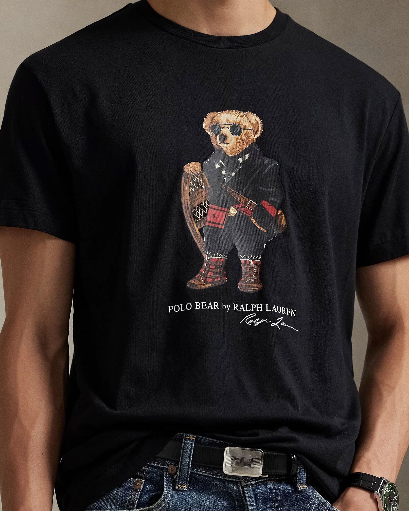 Ralph Lauren Polo Bear Jersey T-Shirt in klassischer Passform