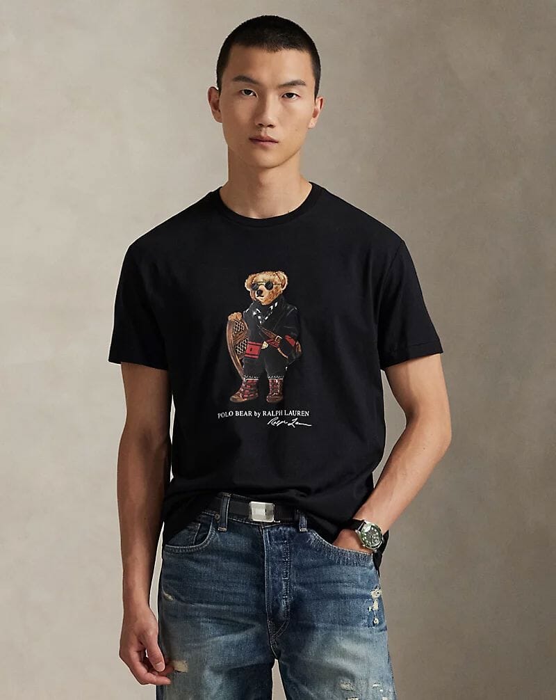 Ralph Lauren Polo Bear Jersey T-Shirt in klassischer Passform
